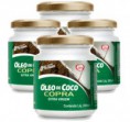 Kit- 4 - Òleo de coco Extra Virgem da Copra 200ml